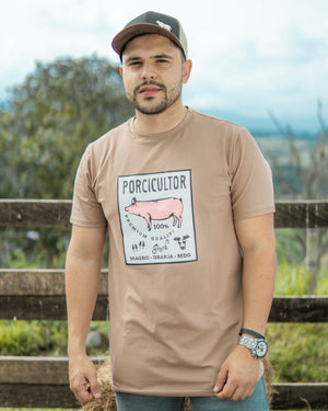 Camiseta Porcicultor Cafe 1036