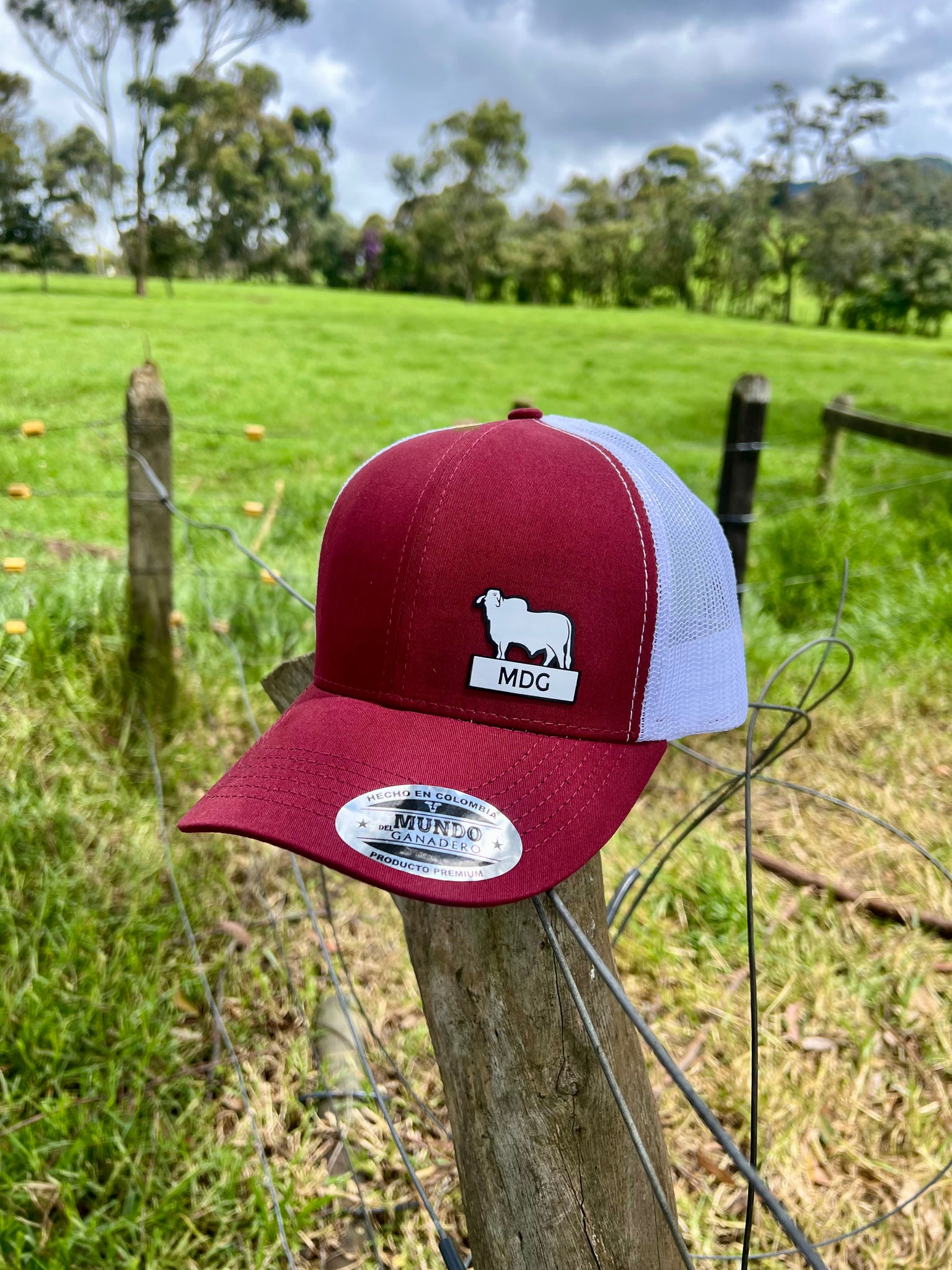 Gorra Brahman MDG Vinotinto