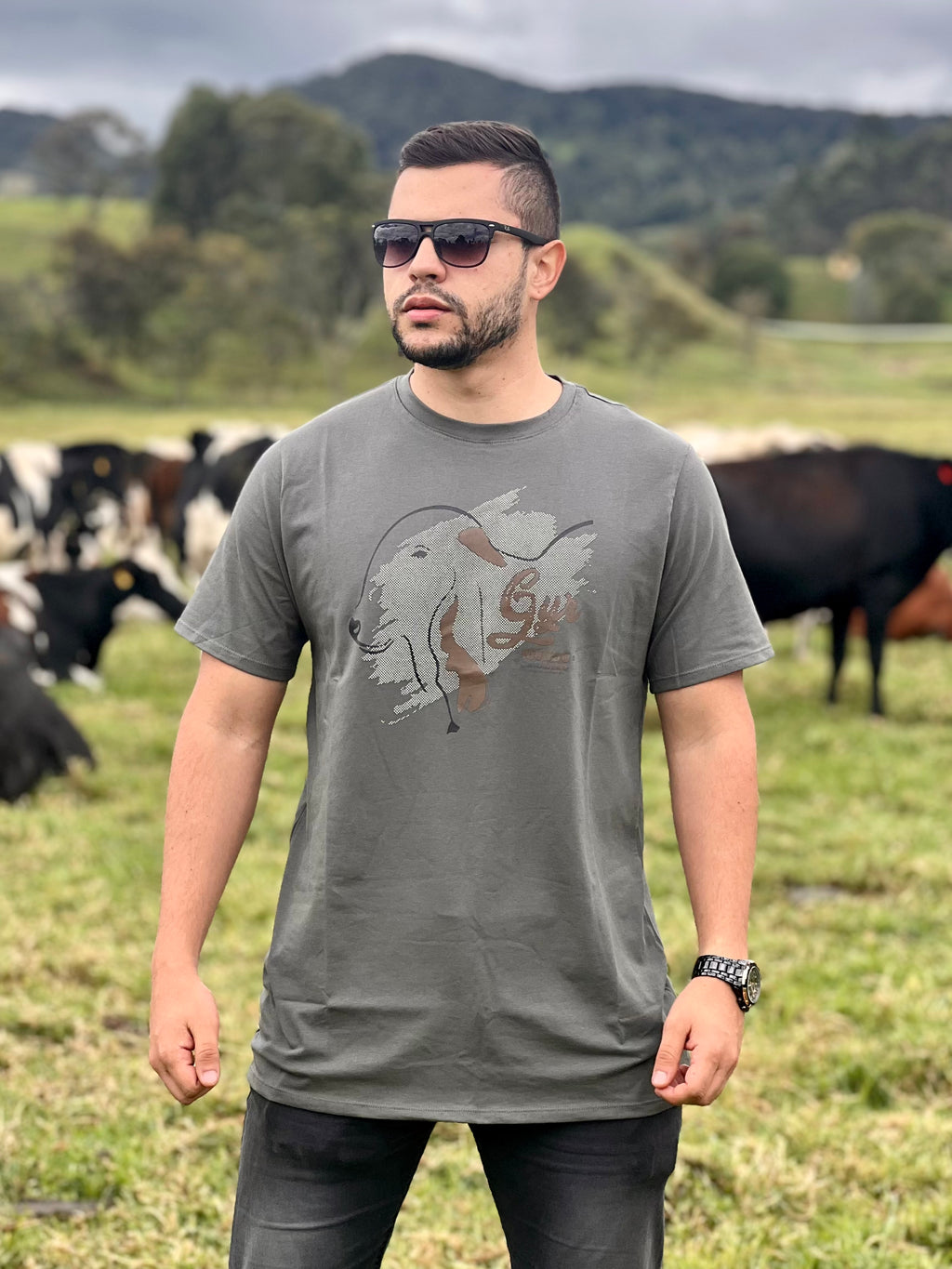 Camiseta Gyr MDG Gris 2043