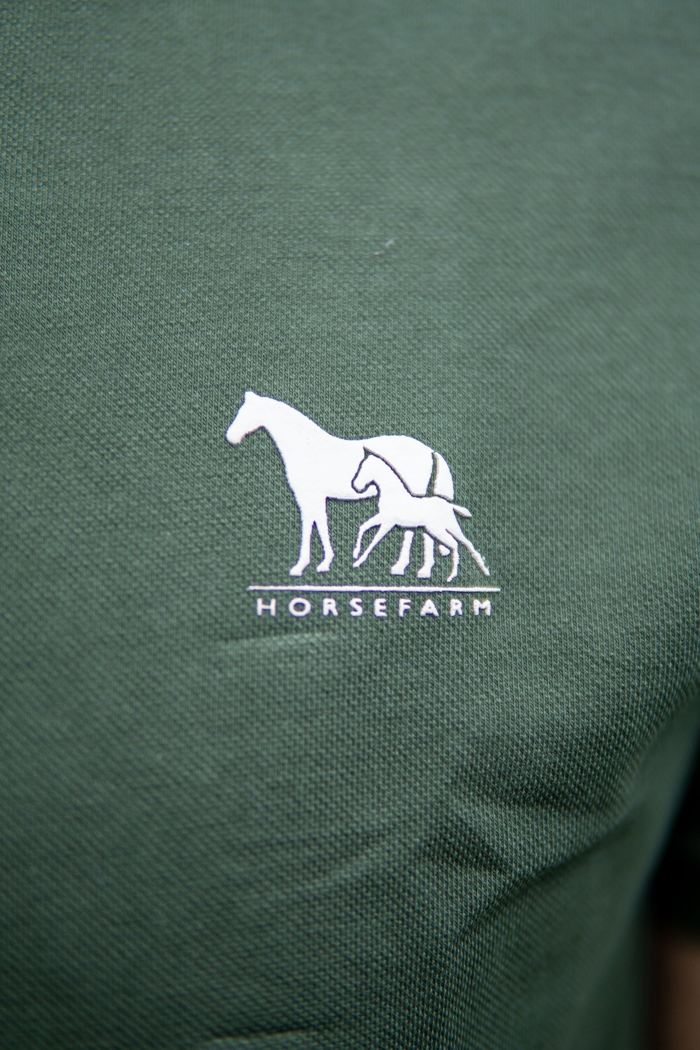 Polo Básica Horsefarm Verde