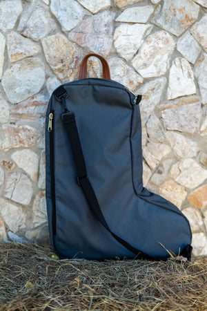Morral Para Botas Premium Gris