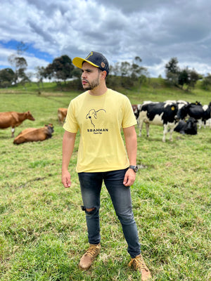 Camiseta Brahman Trópico Bajo Amarilla 2020