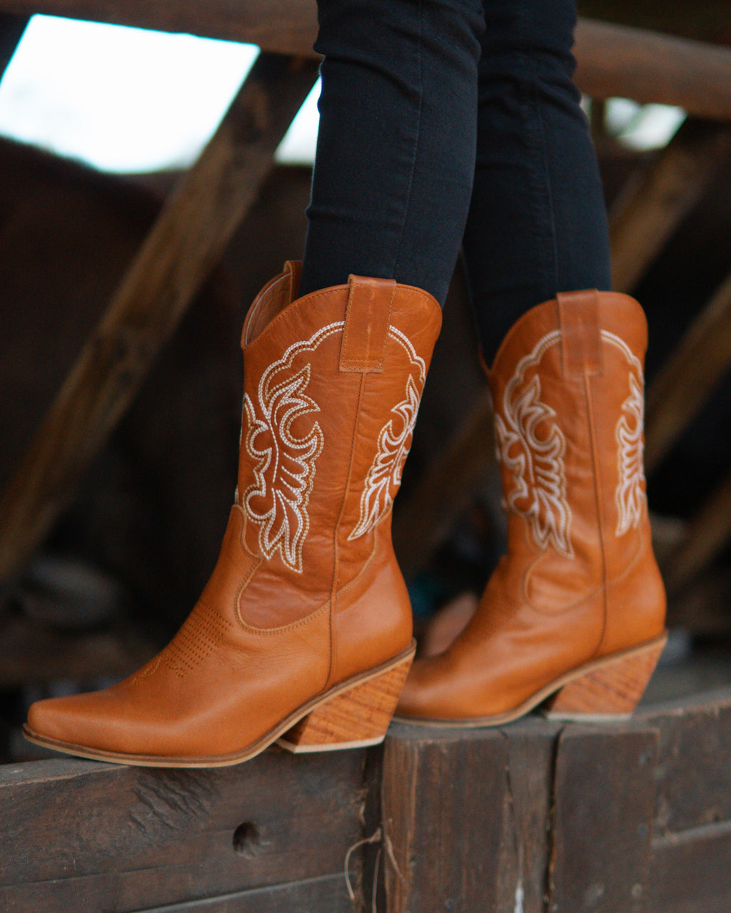 BOTAS TEXANAS AMBAR MDG