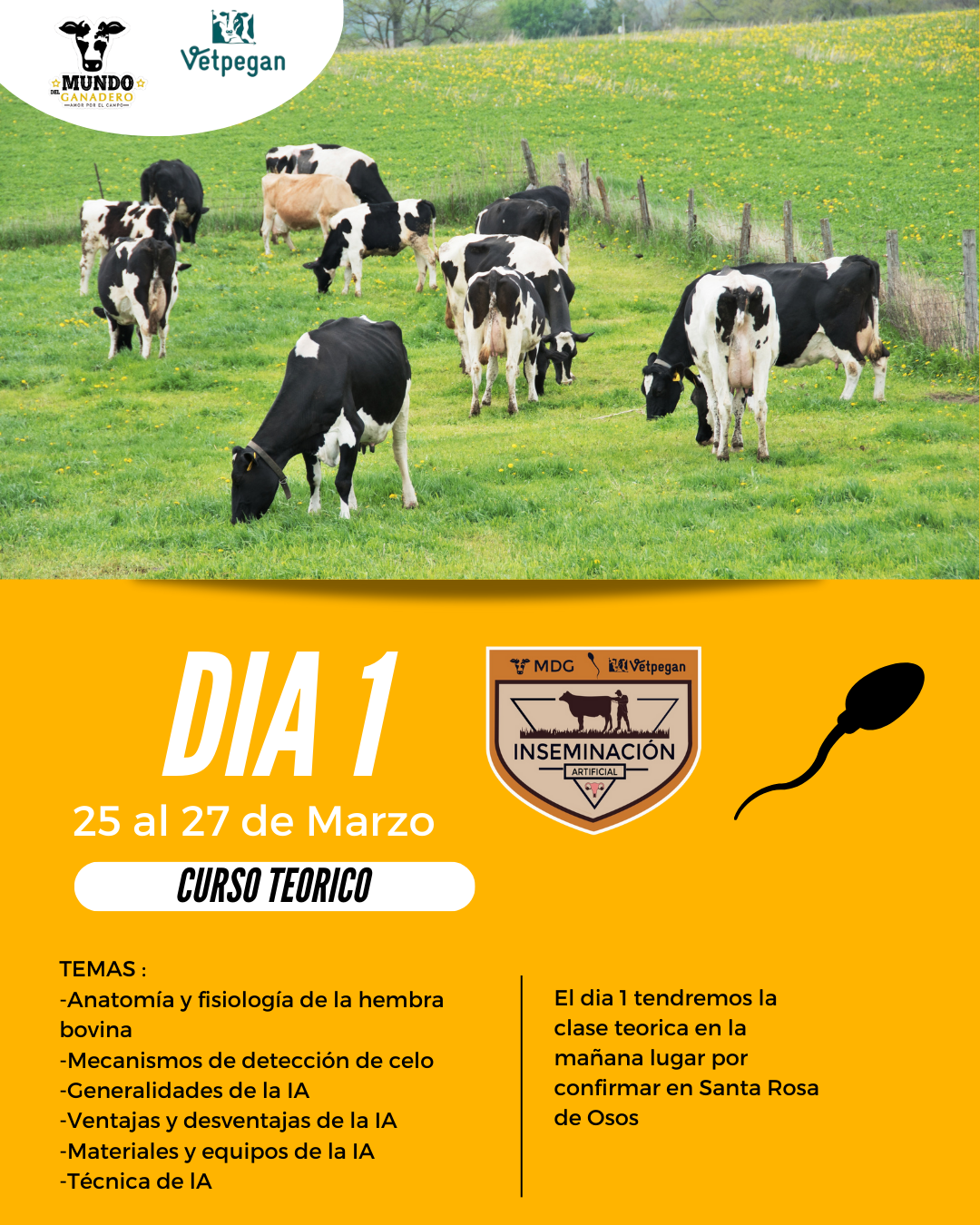 Curso de Inseminación Artificial Bovinos