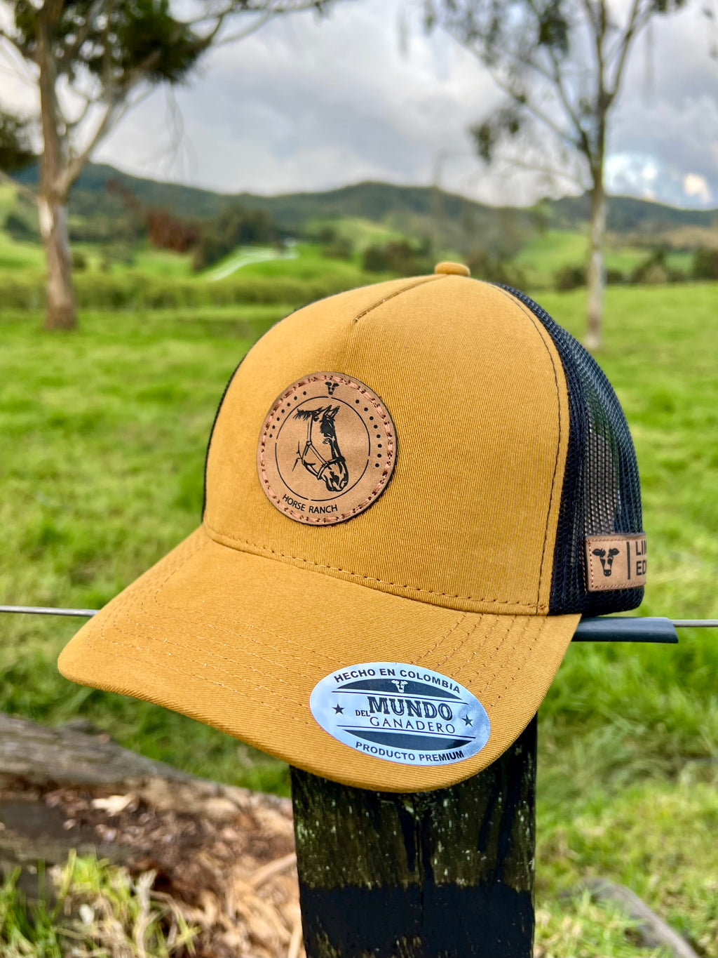 Gorra Horse Ranch Mostaza