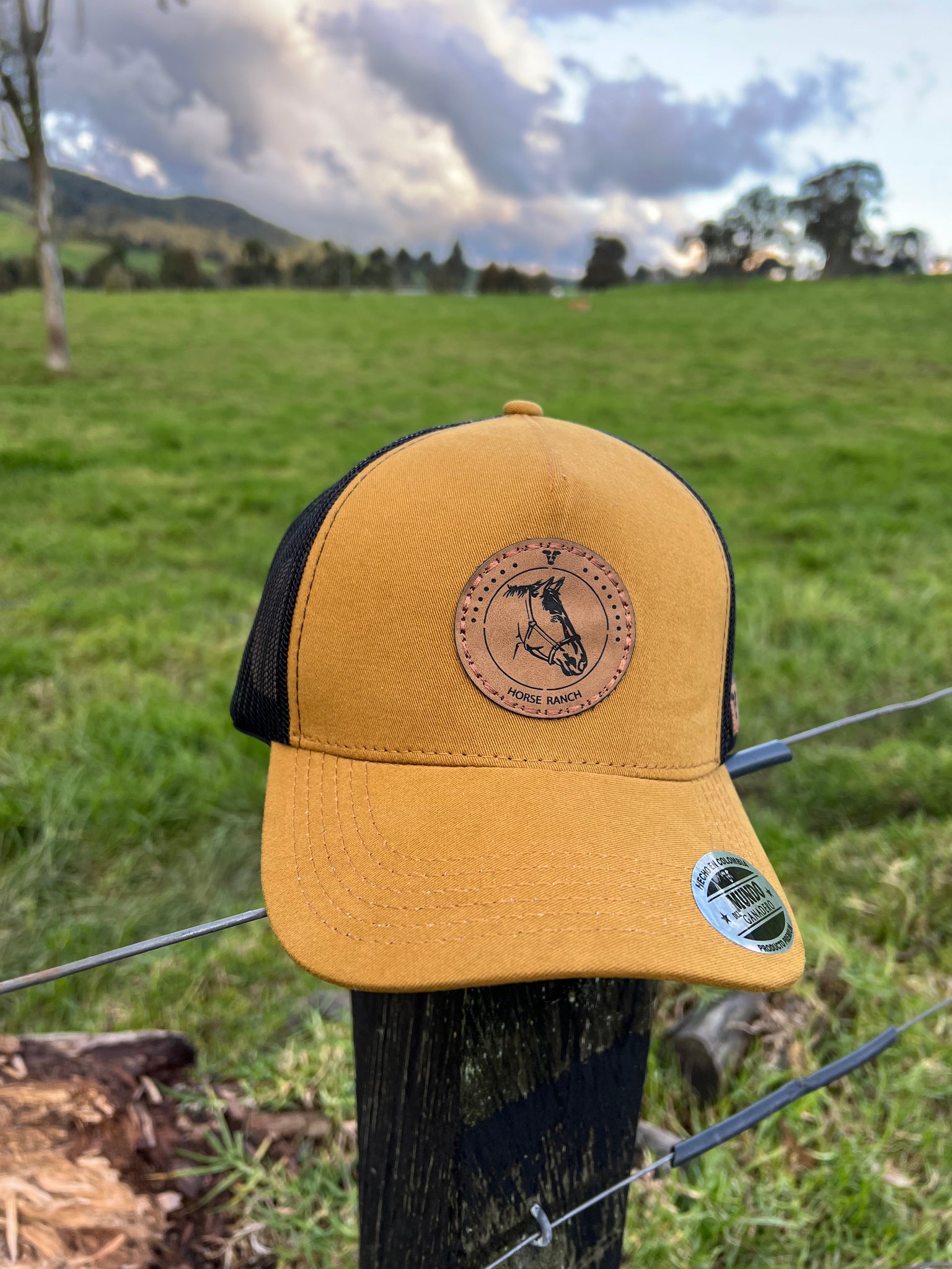 Gorra Horse Ranch Mostaza