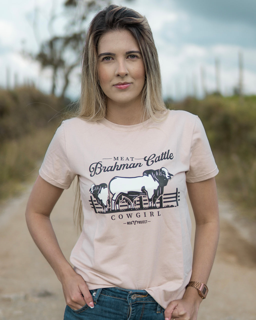 Camiseta Brahman Cattle Beige 1089