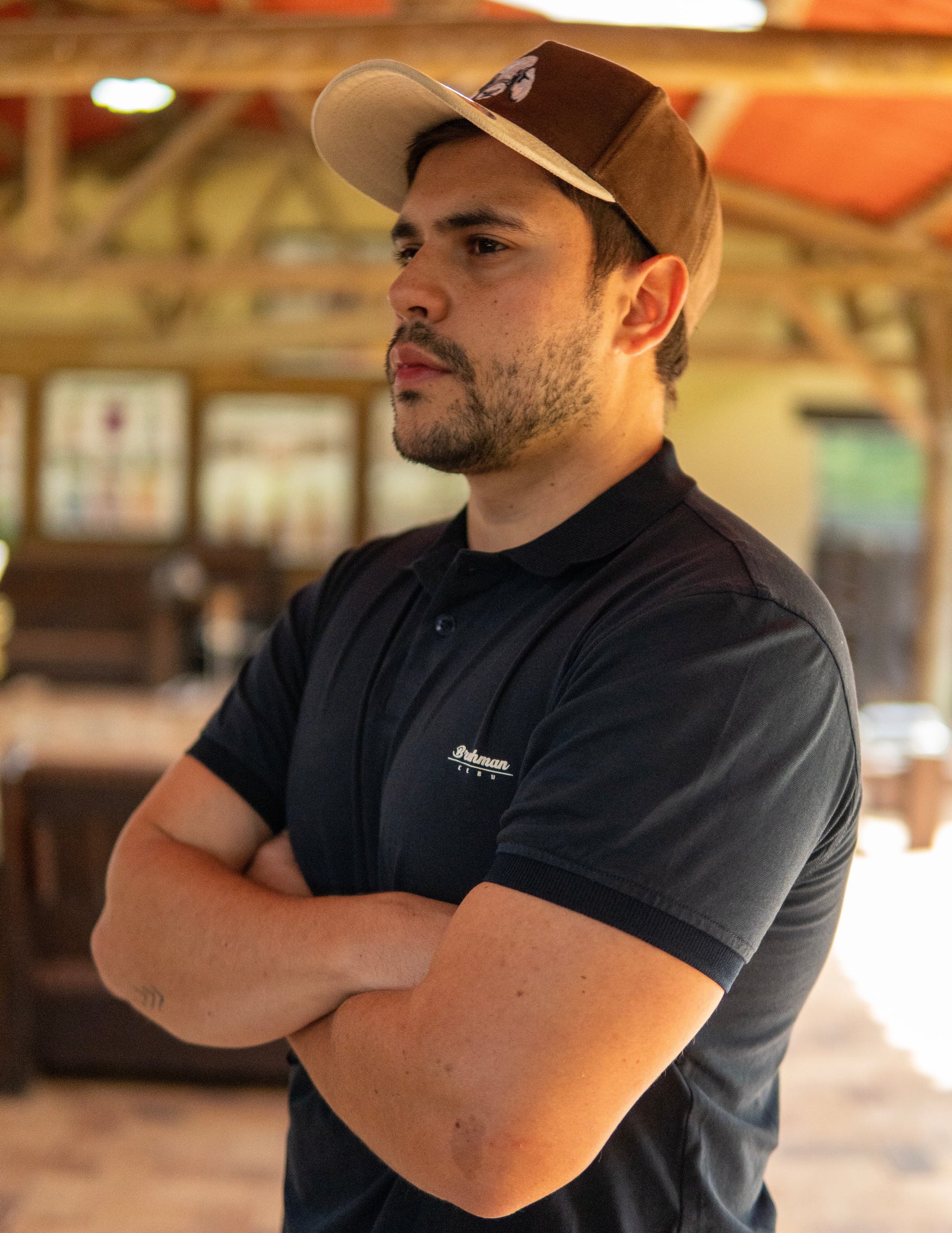Polo Básica Brahman Negra