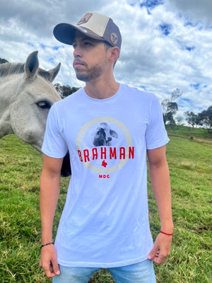 Camiseta Brahman Colombia Blanca 2030