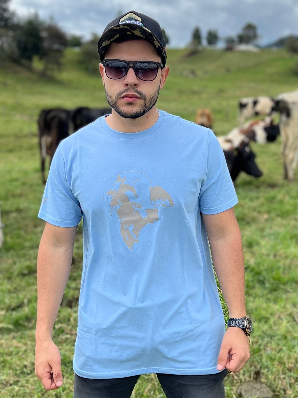 Camiseta Brahman Silueta Azul 2023