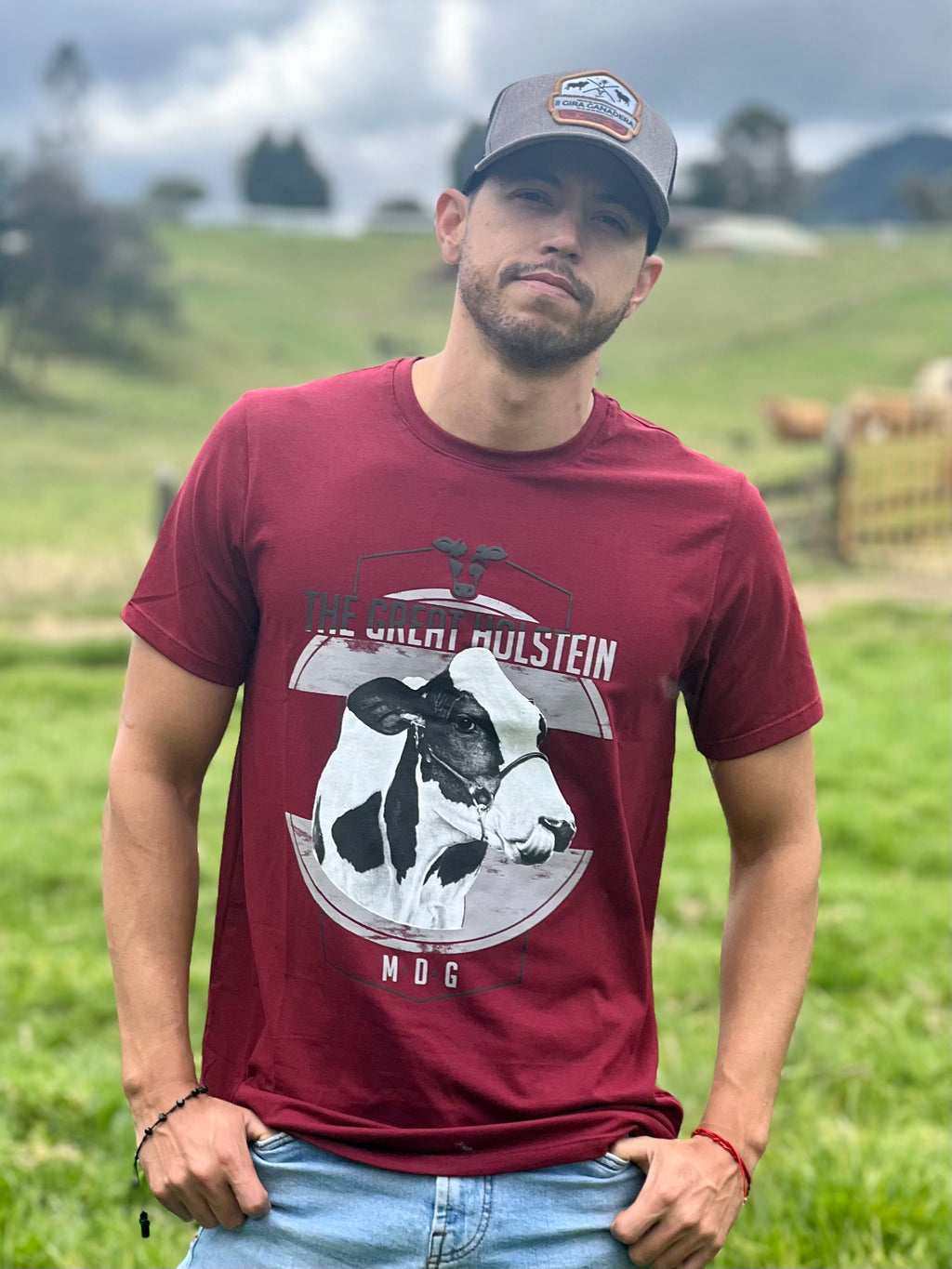 Camiseta The Great Holstein Vinotinto 2019