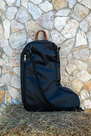Morral Para Botas Premium Negro