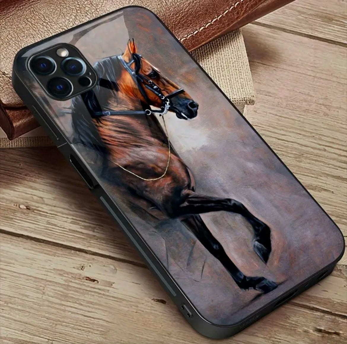 Estuche Caballo iphone 14 pro