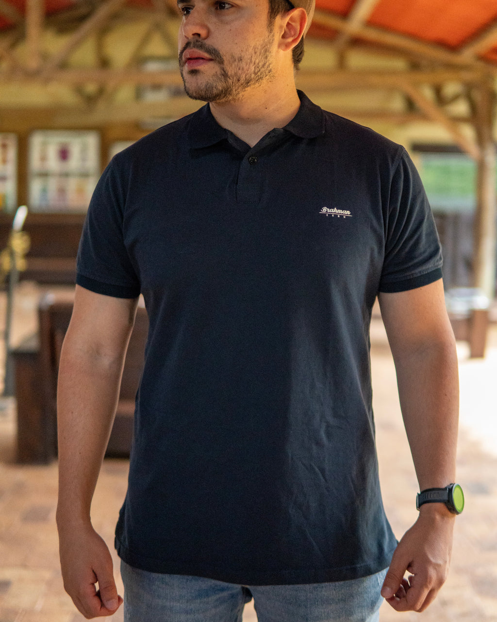 Polo Básica Brahman Negra