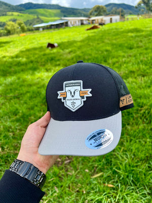 Gorra Veterinario Salud Animal Negro Gris