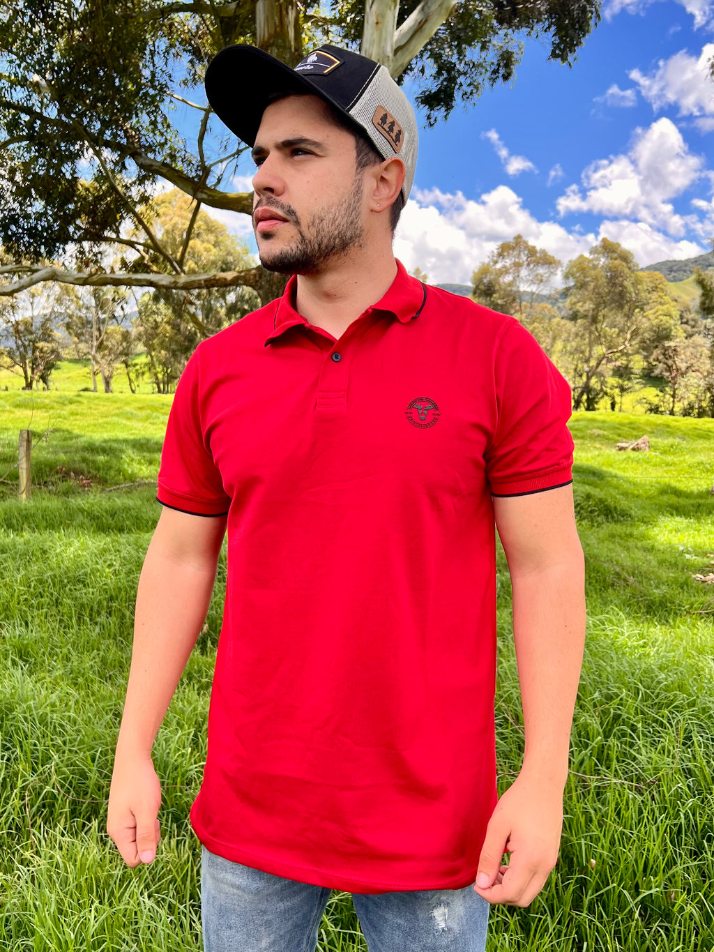 Polo MDG Original Brand Roja 0558