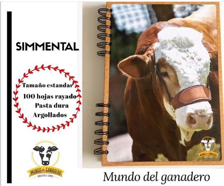 Cuaderno Simmental 100 hojas rayadas