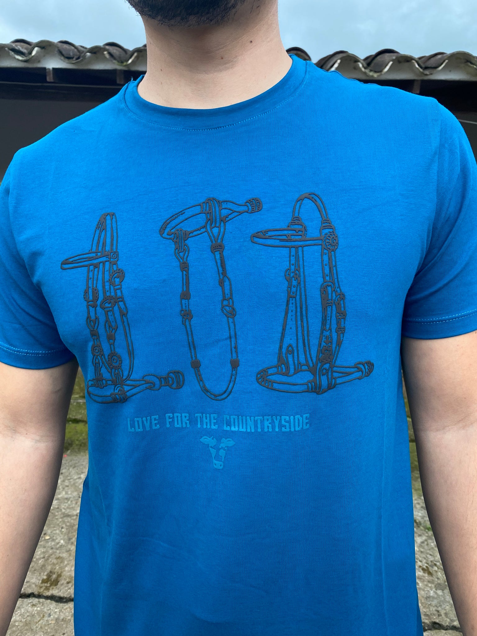 Camiseta Aperos Trio Azul H 1376