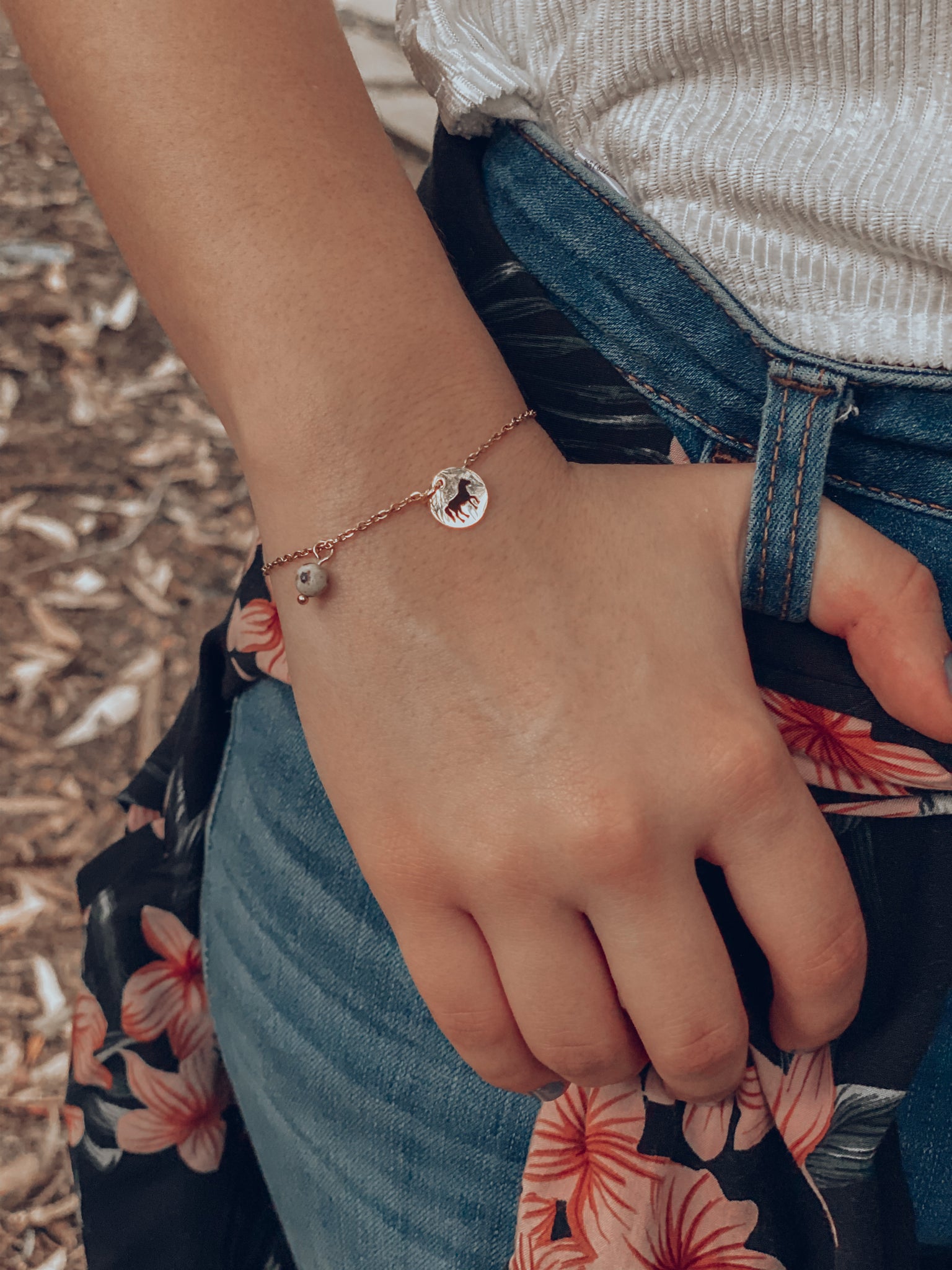 Pulsera Dorada🐴💁🏻‍♀️